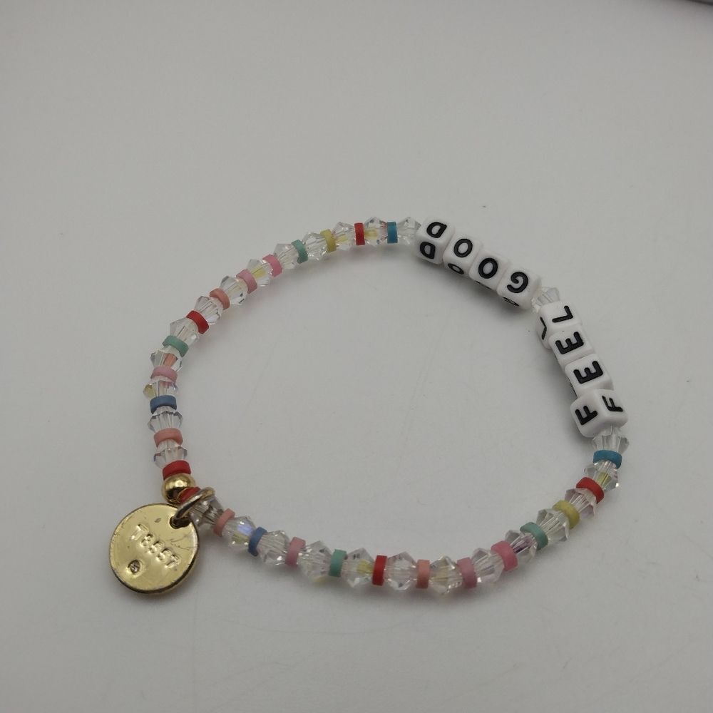 Feel good inspirational beaded bracelet‎